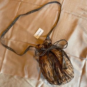Laila Rowe Silk Evening Purse